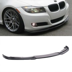 Spoilerlippe Frontlippe GLANZ SCHWARZ für BMW 3er E90 E91 LCI 2008-2012 M PAKET