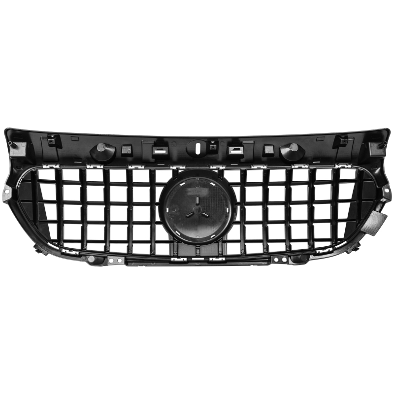 Kühlergrill Glanz Schwarz GT Look Grill passt für Mercedes-Benz Citian W420