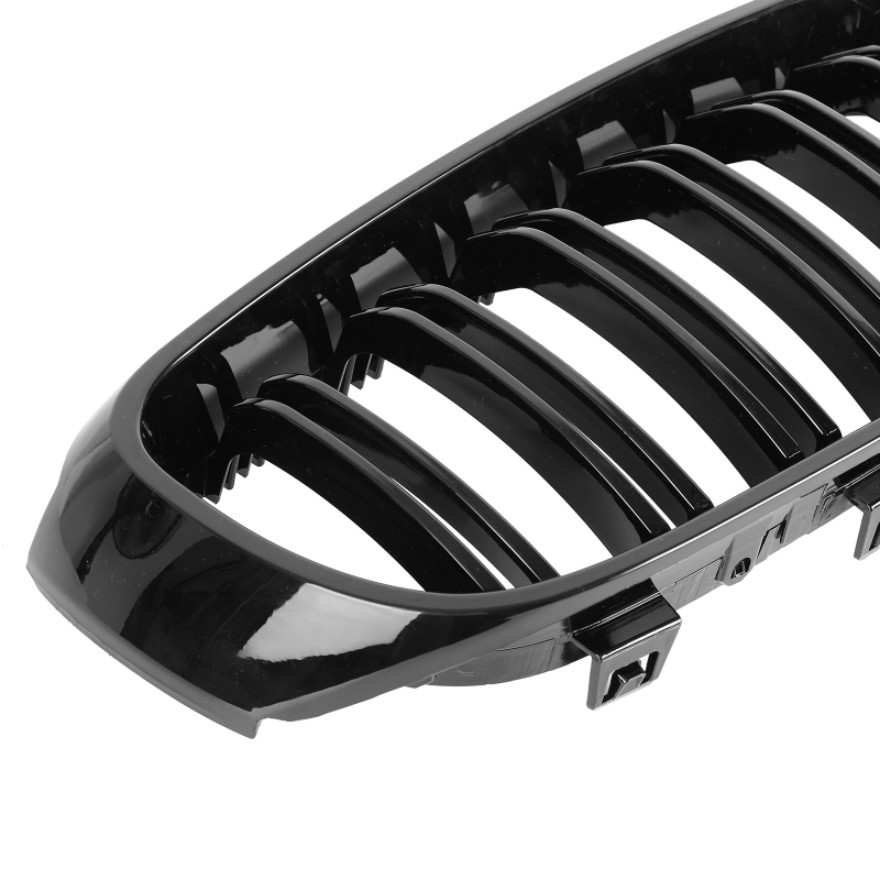 Nieren Grill glanz Schwarz Doppelsteg passend für BMW 3er GT F34