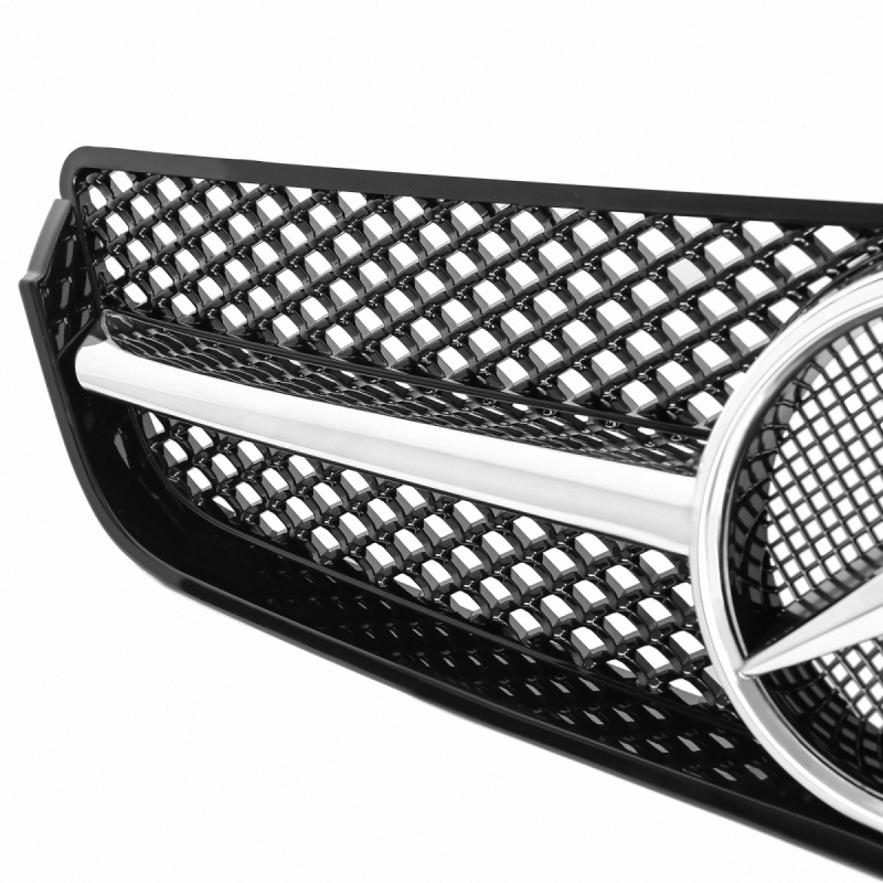 Kühlergrill Chrom AMG Look passend für Mercedes E-KlasseCoupe C207 A207 Vorfacelift