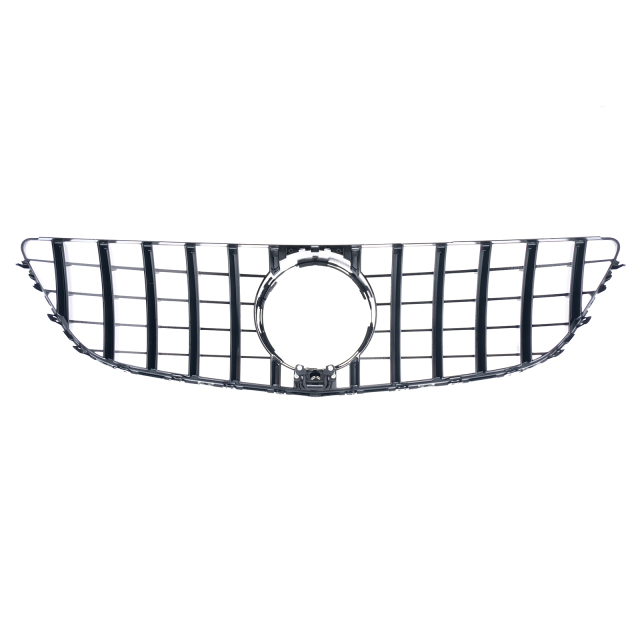 Kühlergrill glanz Schwarz GT Panamericana passend für Mercedes E-KlasseCoupe C207 A207 Facelift