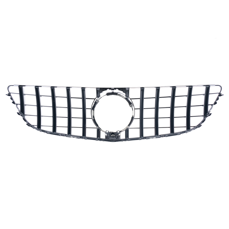 Kühlergrill glanz Schwarz GT Panamericana passend für Mercedes E-KlasseCoupe C207 A207 Facelift