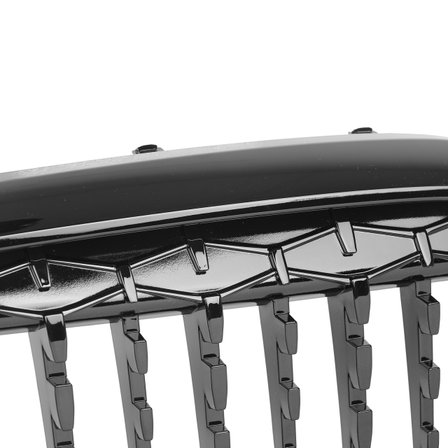 Nieren Grill glanz Schwarz Mesh-Design passend für BMW 5er G30 G31 Vorfacelift