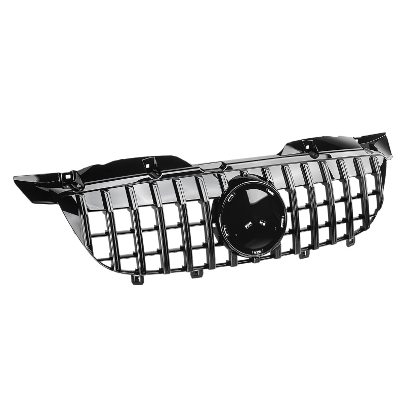 Kühlergrill Glanz Schwarz GT Panamericana Grill Passend für Mercedes-Benz Sprinter W906 Vorfacelift Bj. bis 08.2013