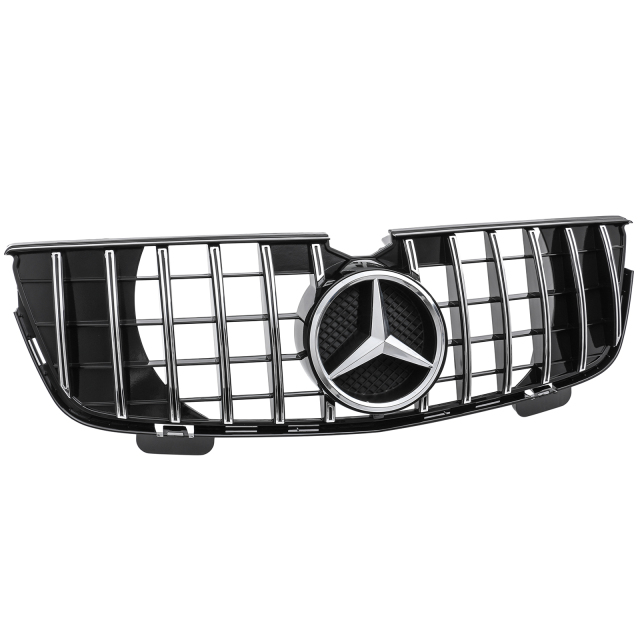 Kühlergrill Chrom GT Panamericana passend für Mercedes GL X164 Vorfacelift