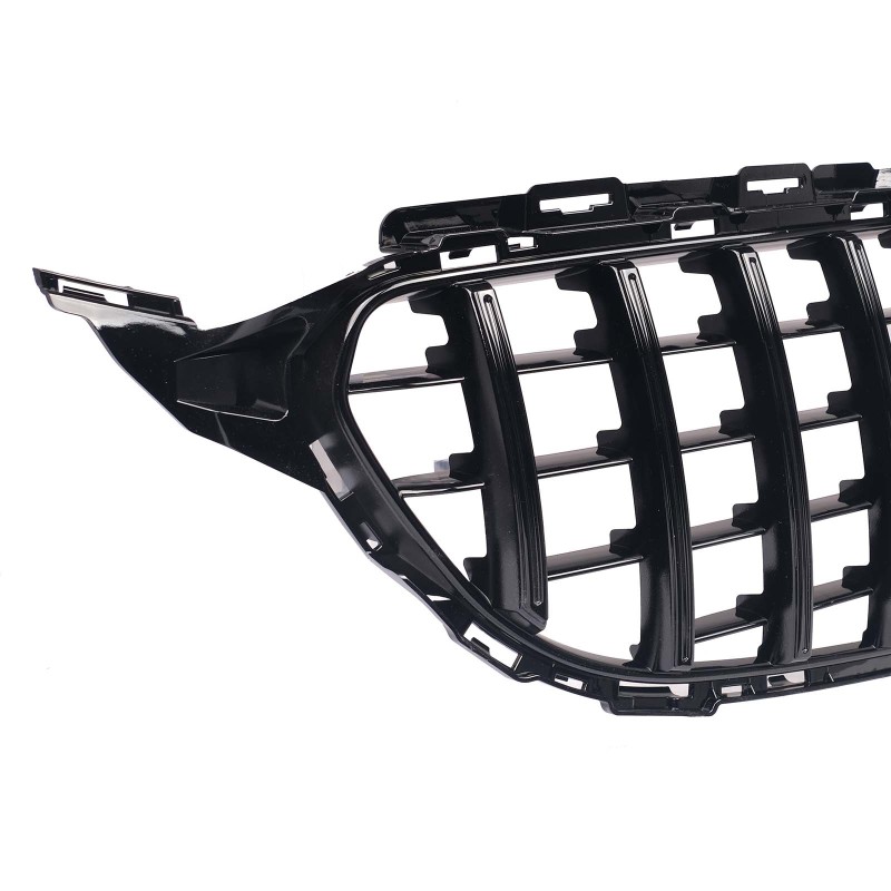 Kühlergrill glanz Schwarz GT Panamericana passend für Mercedes C-Klasse W205 S205 C205 A205
