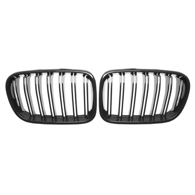Nieren Grill glanz Schwarz Doppelsteg passend für BMW X3 F25 F26 Vorfacelift