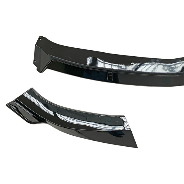Spoilerlippe Frontlippe GLANZ SCHWARZ für Mercedes W117 C117 X117 2013-2016