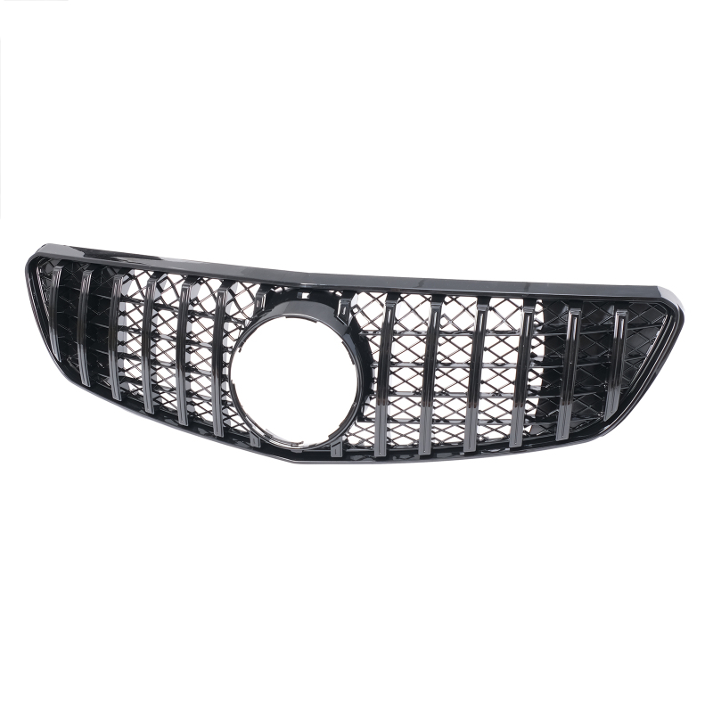 Kühlergrill glanz Schwarz GT Panamericana passend für Mercedes R-Klasse R251 V251 Vorfacelift