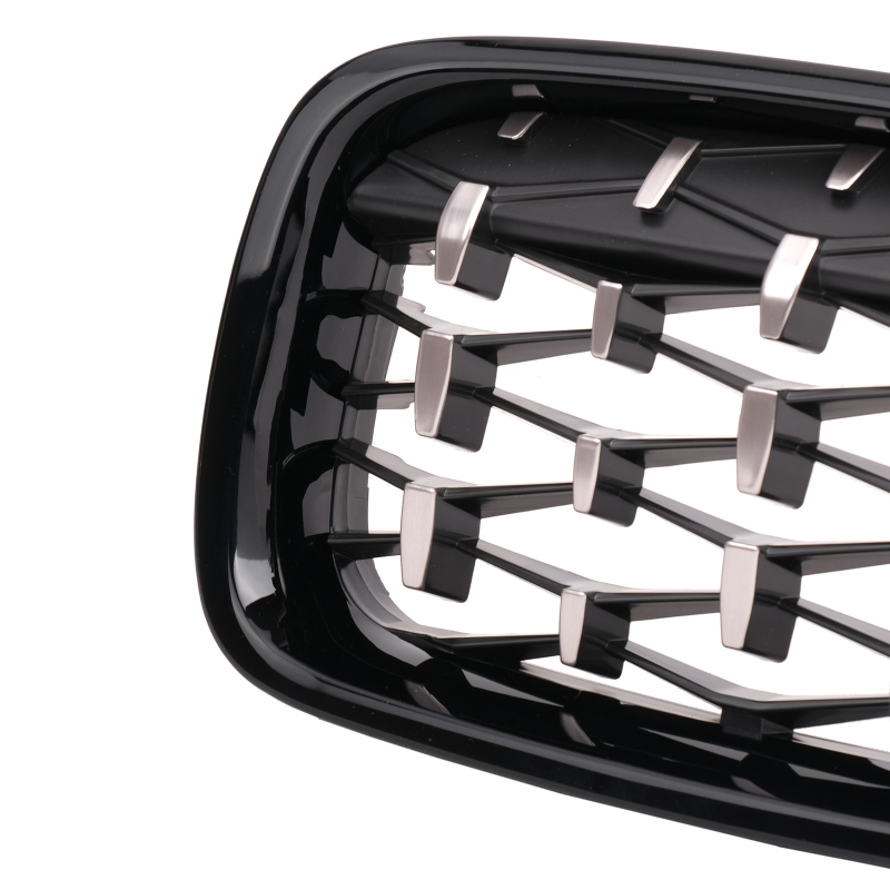 Nieren Grill Schwarz Chrom Mesh-Design passend für BMW 3er F30 F31