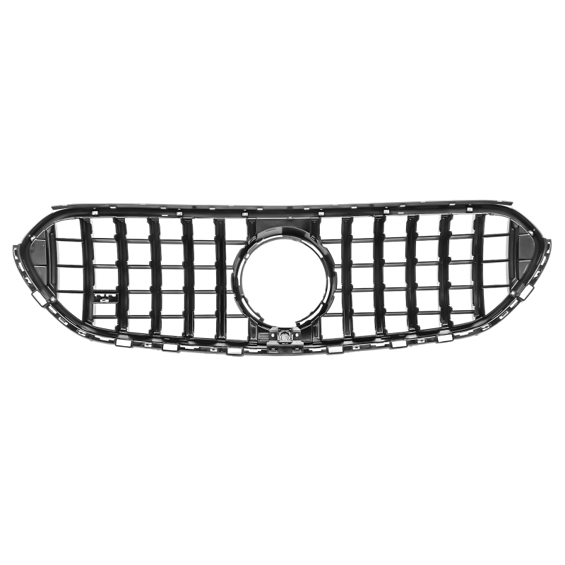 Kühlergrill Chrom Schwarz GT Panamericana passend für Mercedes GLC X254 C254 Serienausstattung