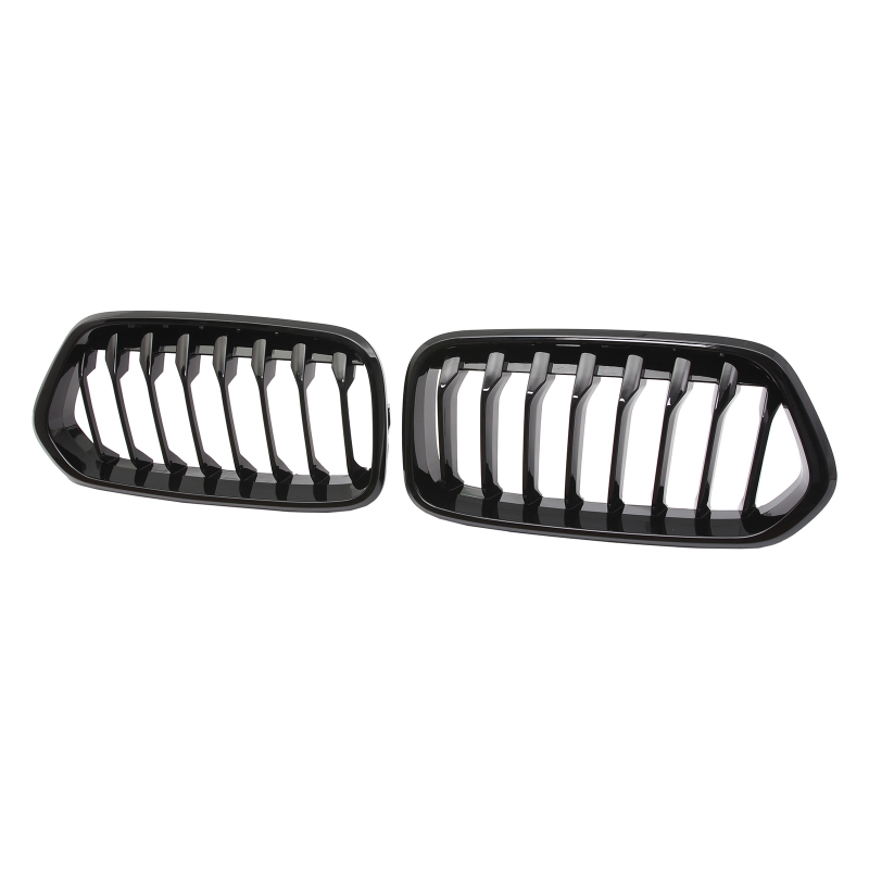 Nieren Grill glanz Schwarz Einzelsteg passend für BMW X2 F39