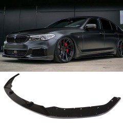 Spoilerlippe Frontlippe GLANZ SCHWARZ für BMW 5er G30 G31 2016-2020