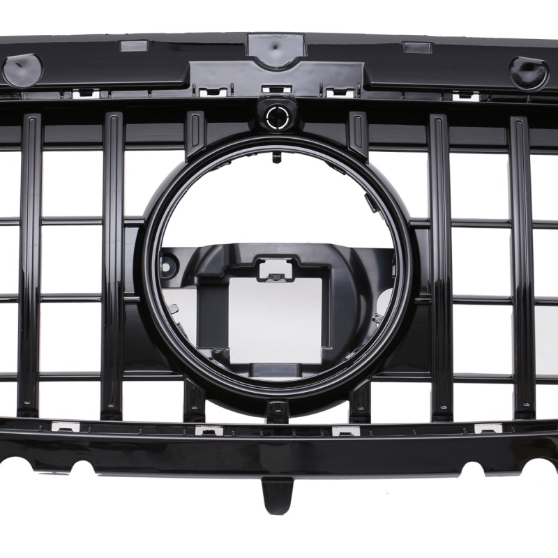 Kühlergrill glanz Schwarz GT Panamericana passend für Mercedes GLA H247 AMG-Paket