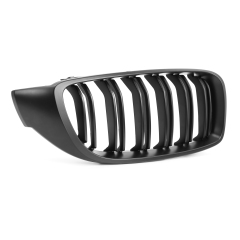 Nieren Grill matt Schwarz Doppelsteg passend für BMW 4er F32 F33 F36 F80 F82 F83