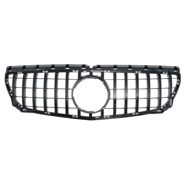 Kühlergrill glanz Schwarz GT Panamericana passend für Mercedes B-Klasse W246 W242 Vorfacelift