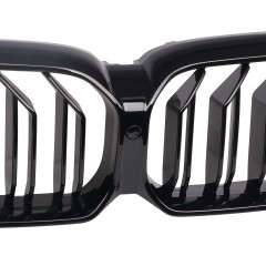 Nieren Grill glanz Schwarz Spezifisch Doppelsteg passend für BMW 5er G30 G31 Facelift ohne PASP