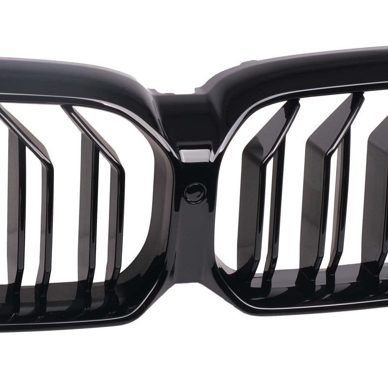 Nieren Grill glanz Schwarz Spezifisch Doppelsteg passend für BMW 5er G30 G31 Facelift ohne PASP