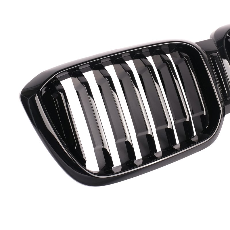 Nieren Grill glanz Schwarz Einzelsteg passend für BMW X3 G01 G02 Facelift