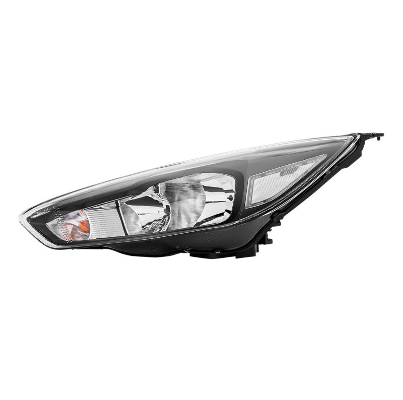 Scheinwerfer LED DRL für Ford Focus III MK3 Facelift Schwarz Hauptscheinwerfer