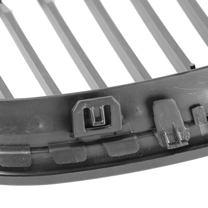 Nieren Grill matt Schwarz Einzelsteg passend für BMW 3er E90 E91 Vorfacelift