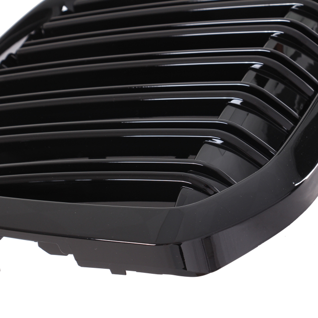 Nieren Grill glanz Schwarz Doppelsteg passend für BMW X7 G07