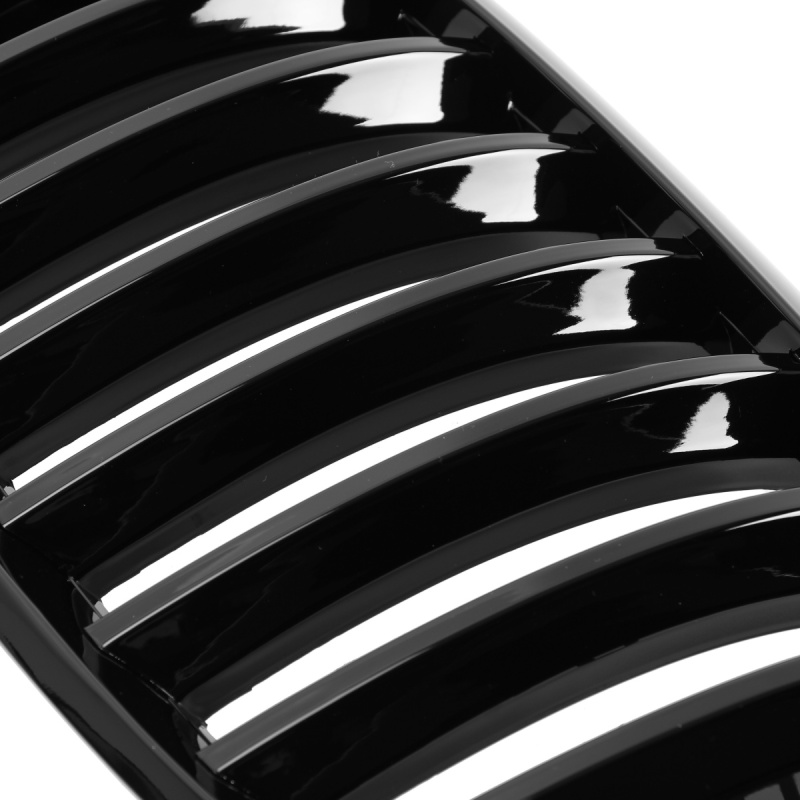 Nieren Grill glanz Schwarz Einzelsteg passend für BMW X5 E70 E71
