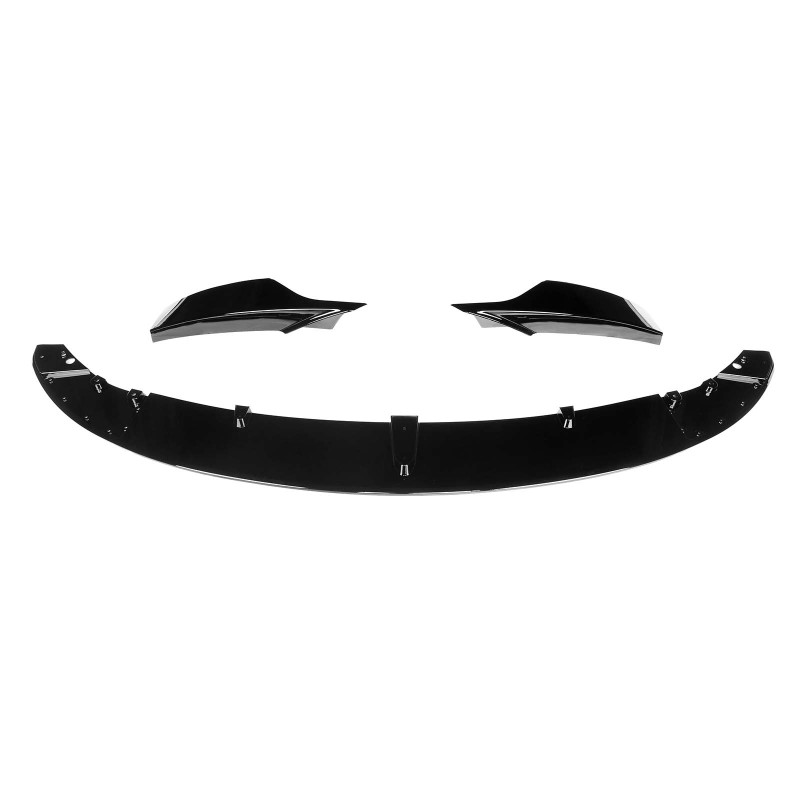 Spoilerlippe Frontlippe GLANZ SCHWARZ für BMW 3er GT F34 M Paket