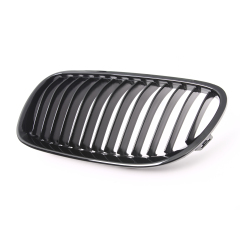 Nieren Grill glanz Schwarz Einzelsteg passend für BMW 3er Coupe E92 E93 Vorfacelift