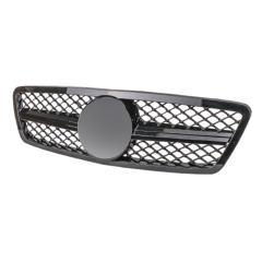 Kühlergrill glanz Schwarz AMG Look passend für Mercedes C-Klasse W203 S203