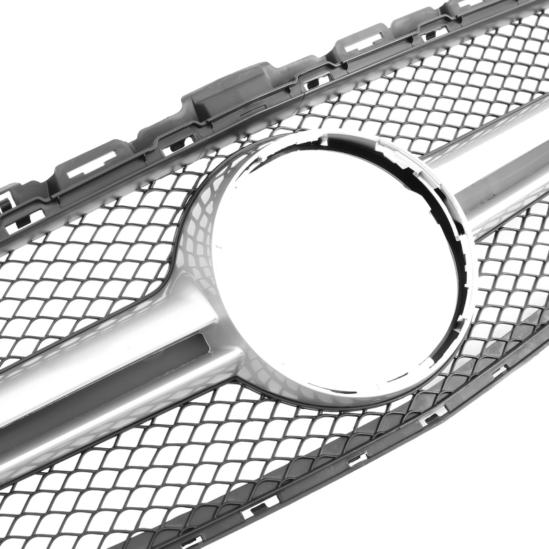 Kühlergrill Chrom AMG Look passend für Mercedes C-Klasse W205 S205 C205 A205 Vorfacelift