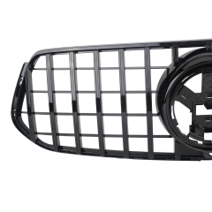 Kühlergrill glanz Schwarz GT Panamericana passend für Mercedes GLE V167 C167 AMG-Paket