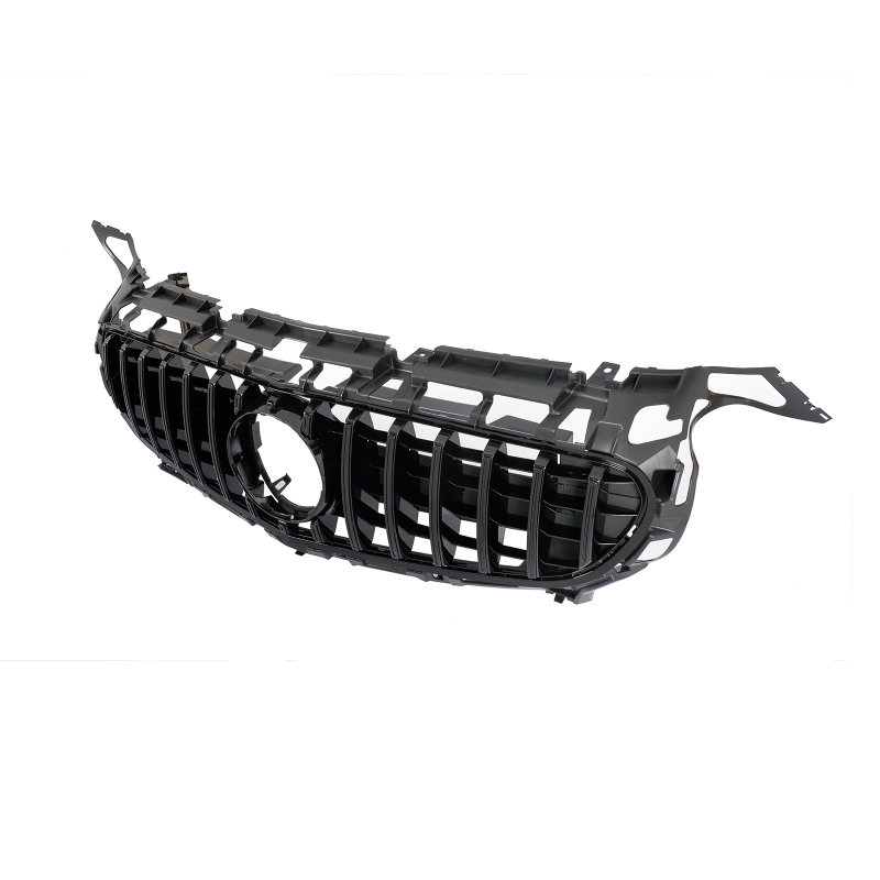 Kühlergrill glanz Schwarz GT Panamericana passend für Mercedes AMG GT C190 R190 Vorfacelift