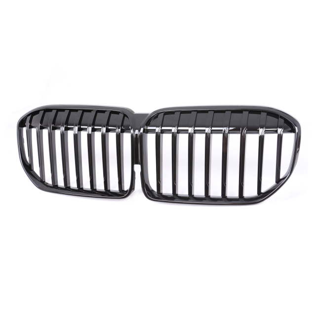 Nieren Grill glanz Schwarz Einzelsteg passend für BMW 7er G11 G12 Facelift