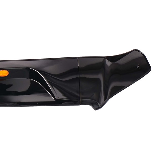 Spoilerlippe Frontlippe mit LED GLANZ SCHWARZ für Mercedes Sprinter W906 906
