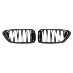 Nieren Grill glanz Schwarz Doppelsteg passend für BMW 6er G32 Vorfacelift