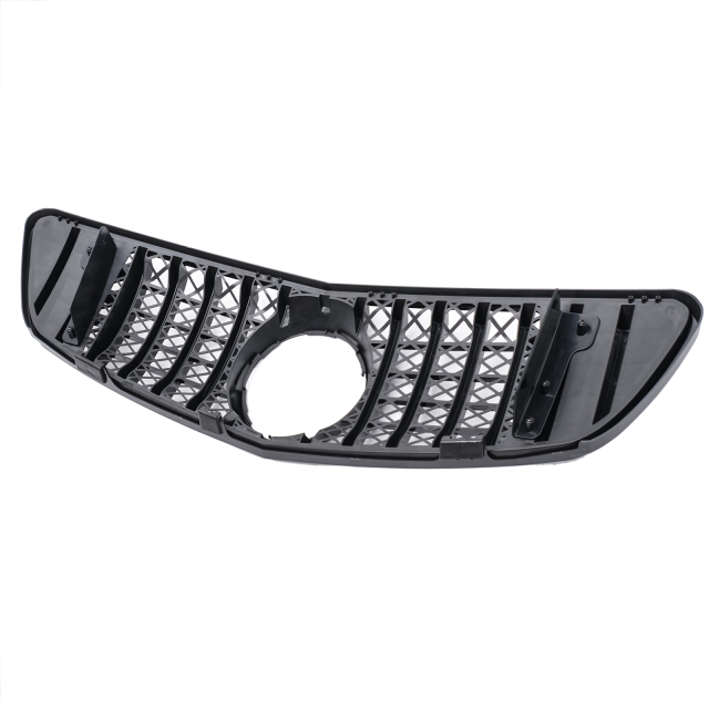Kühlergrill glanz Schwarz GT Panamericana passend für Mercedes R-Klasse R251 V251 Vorfacelift