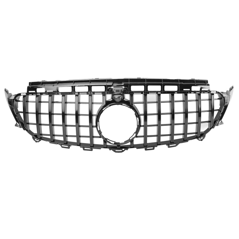 Kühlergrill glanz Schwarz GT Panamericana passend für Mercedes E-Klasse W213 S213 C238 A238 Vorfacelift