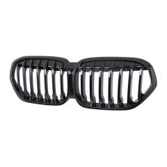 Nieren Grill glanz Schwarz Einzelsteg passend für BMW X1 F48 Facelift