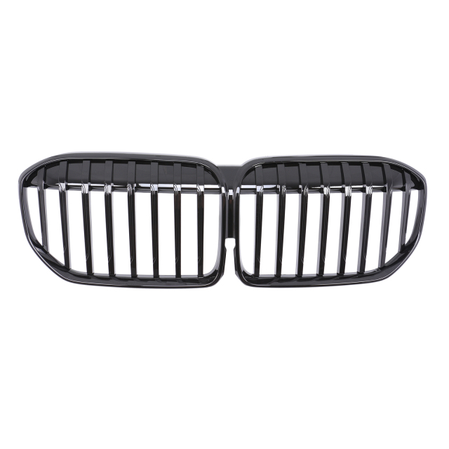 Nieren Grill glanz Schwarz Einzelsteg passend für BMW 7er G11 G12 Facelift