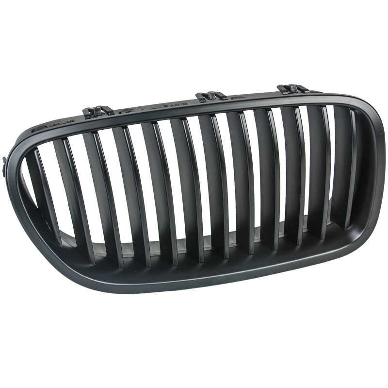 Nieren Grill matt Schwarz Einzelsteg passend für BMW 5er F10 F11