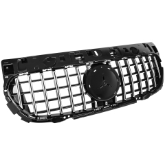 Kühlergrill Chrome Schwarz GT Look Grill passt für Mercedes-Benz Citian W420