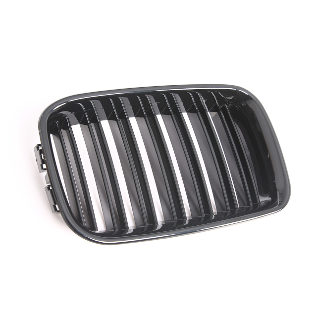 Nieren Grill glanz Schwarz Doppelsteg passend für BMW 3er E36 Vorfacelift