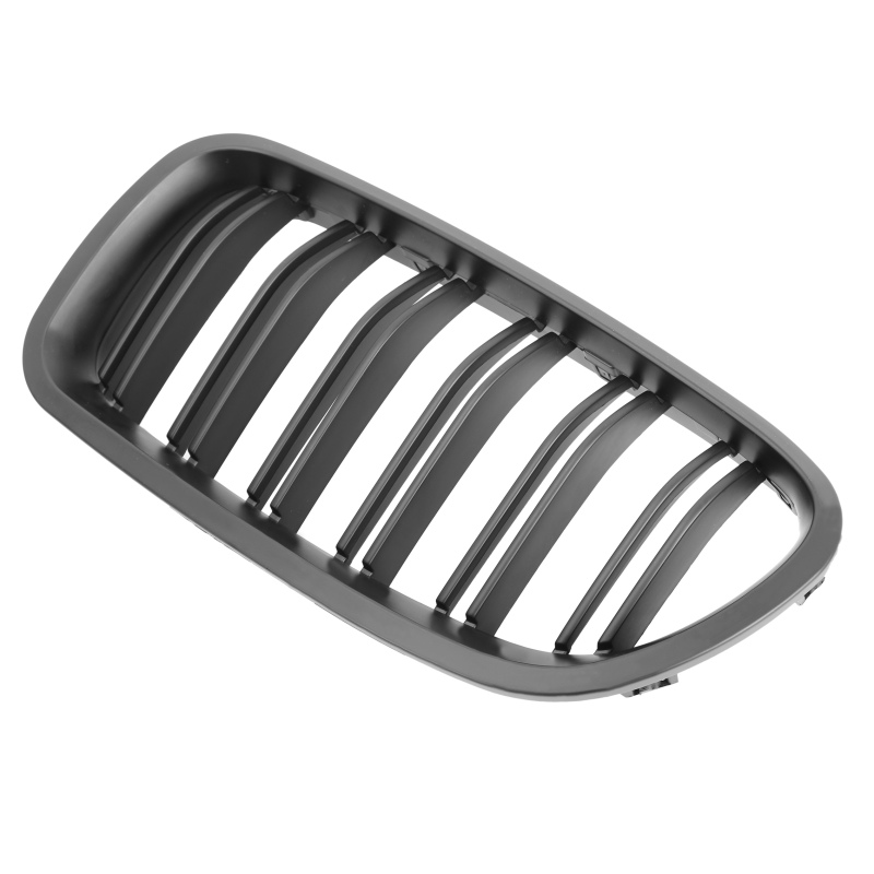 Nieren Grill matt Schwarz Doppelsteg passend für BMW 5er F10 F11