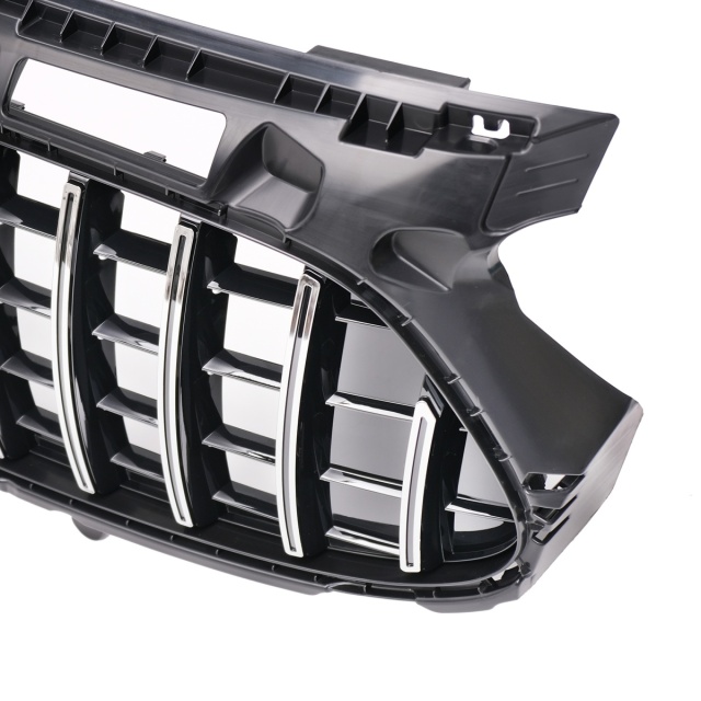 Kühlergrill Chrom GT Panamericana passend für Mercedes GLA H247 AMG-Paket