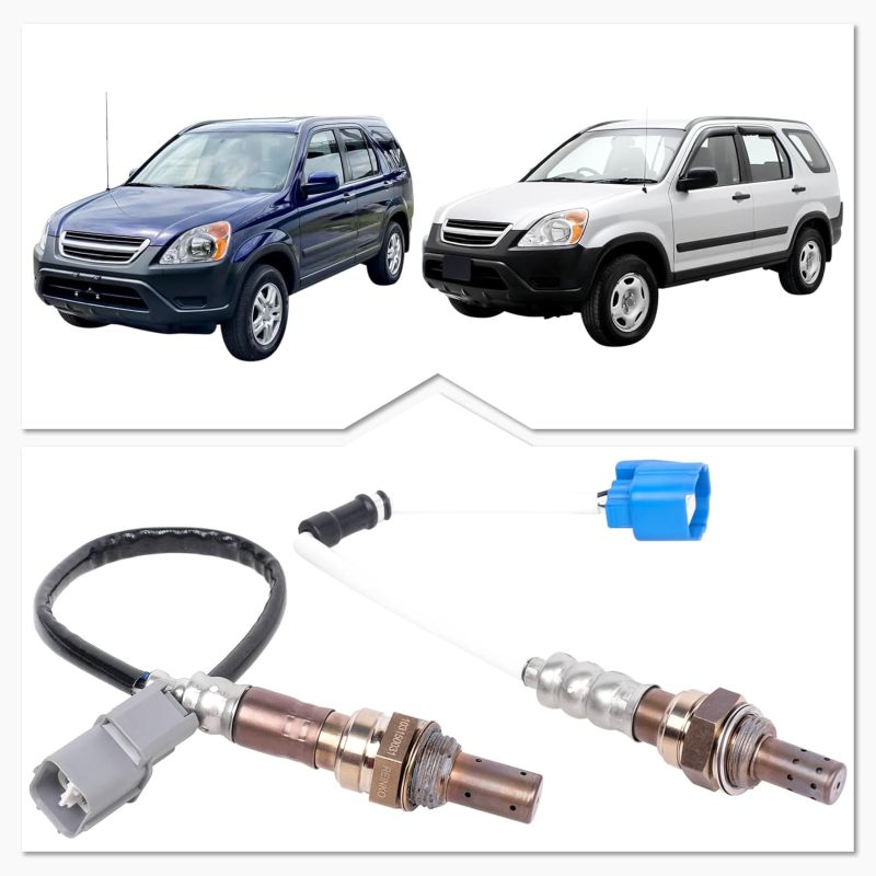 Oxygen Sensor (O2) Upstream+Downstream for Honda K24A1 K24A4 K24A8 2005-2006 CRV 2.4L 2003-2011 Element 2.4L,Set of 2