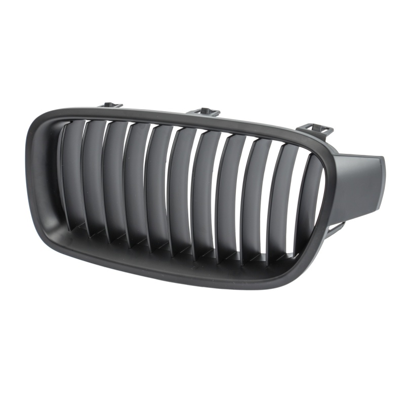 Nieren Grill matt Schwarz 11-teilig passend für BMW 3er F30 F31