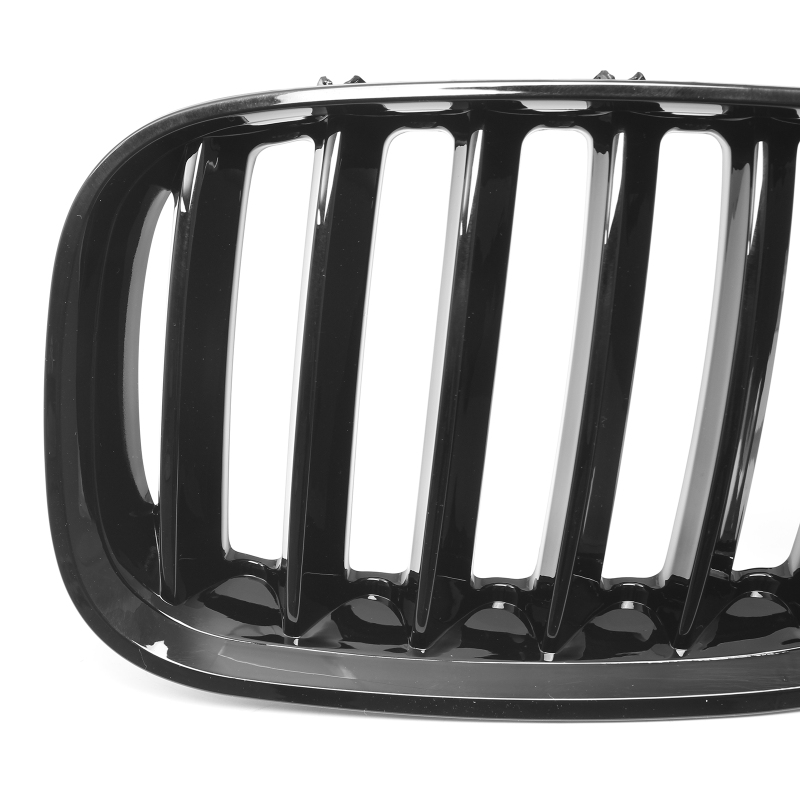 Nieren Grill glanz Schwarz Einzelsteg passend für BMW X5 E53 Facelift