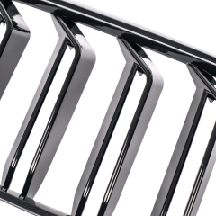 Nieren Grill glanz Schwarz Spezifisch Doppelsteg passend für BMW 5er G30 G31 Facelift