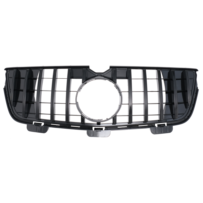 Kühlergrill glanz Schwarz GT Panamericana passend für Mercedes GL X164 Facelift
